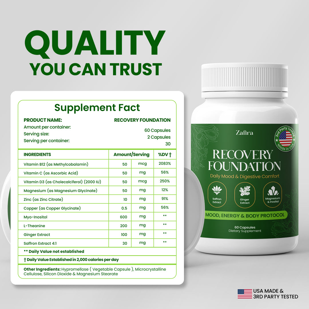 Zafira Recovery Foundation Capsules